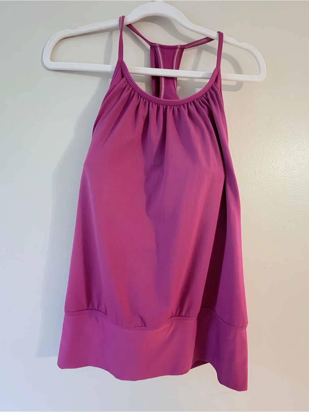 lululemon athletica Magenta Racerback Halter Tank